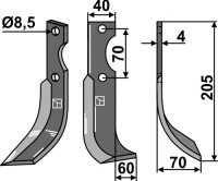 Fräsmesser 205x40mm, rechts gallery 17_2nd
