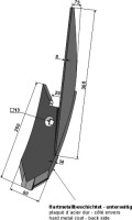 Randscharspitze - links - Hartmetallbeschichtet