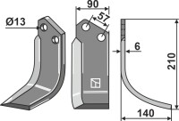Fräsmesser 210x90mm, rechts gallery 27_2nd