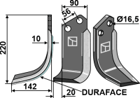 Fräsmesser DURAFACE 220x90m gallery 4_2nd