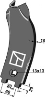 Mittelleitblech 2
