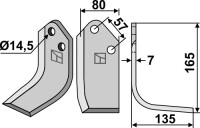 Fräsmesser 165x80mm, rechts gallery 9_2nd