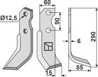 Fräsmesser 290x60mm, rechts gallery 2_2nd