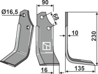 Fräsmesser 230x90mm, rechts gallery 7_2nd