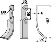 Fräsmesser 182x35mm, rechts gallery 10_2nd