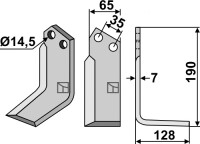 Fräsmesser 190x65mm, rechts gallery 11_2nd