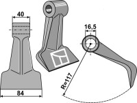 Hammerschlegel 84x40mm 2