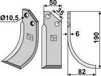 Fräsmesser 190x50mm, rechts gallery 1_2nd