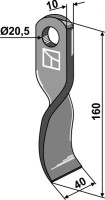Gedrehtes Messer 160x40mm gallery 10_2nd