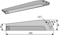 Köpfermesser, links 2