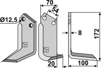Fräsmesser 172x70mm, rechts gallery 11_2nd