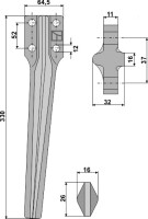Kreiseleggenzinken 330mm, rechts 2