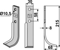 Fräsmesser 215x30mm, rechts gallery 43_2nd