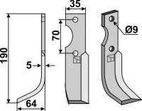 Fräsmesser 190x35mm, links gallery 6_2nd
