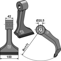 Hammerschlegel 100x42mm - PTA 2