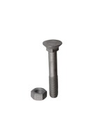 Pflugschraube M12x1,75x75 und Sechskantmutter 1