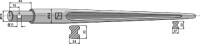 Frontladerzinken 820mm 2