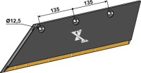 Schar-Hinterteil 15x150 SB56D L - links - Hartmetall