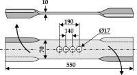 Mähermesser 550mm - rechts 2