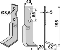 Fräsmesser 195x40mm, rechts gallery 8_2nd