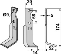Fräsmesser 174x30mm, rechts gallery 16_2nd