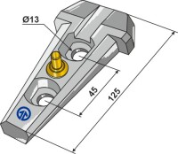 Halter komplett - Serie 200 2