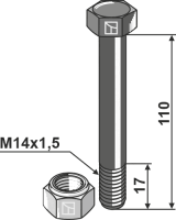 Sechskantschraube M14x1,5x110 mi gallery 7_2nd