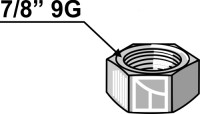 Mutter 7/8 9G 2
