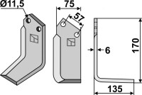 Fräsmesser 170x75mm, rechts gallery 14_2nd