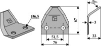 Futtermischwagenmesser 2