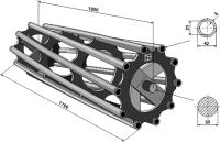 Rohrpackerwalze 1800 2