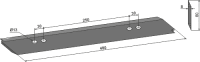 Messer für Messerwalzen 480 2
