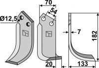 Fräsmesser 182x70mm, rechts gallery 15_2nd