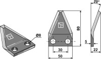 Futtermischwagenmesser 2