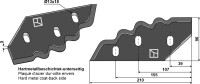 Futtermischwagenmesser, links - Hartmetallbeschichtet 2
