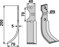 Fräsmesser 200x40mm, links gallery 11_2nd