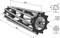 Rohrpackerwalze 1000 2