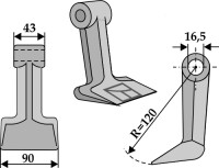 Hammerschlegel 90x43mm 2