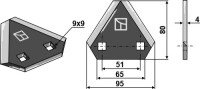 Futtermischwagenmesser 2