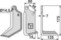 Fräsmesser 175x80mm, rechts gallery 6_2nd