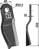 Gedrehtes Messer 220x80mm - link gallery 15_2nd