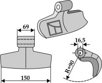 Hammerschlegel 150x69mm 2