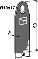 Vertikutiermesser 2