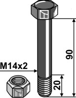 Sechskantschraube M14x2x90 mit S gallery 15_2nd