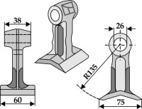 Hammerschlegel 60x38mm 2