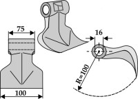 Hammerschlegel 100x75mm 2