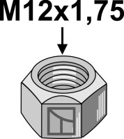 Sicherungsmutter - M12 - 10.9 2