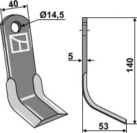 Y-Messer 140x40mm gallery 5_2nd