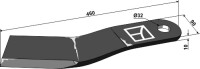 Mähermesser 460mm - links 2