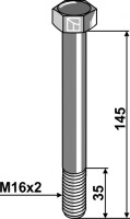 Schraube M16x2 x 145 - 10.9 2
